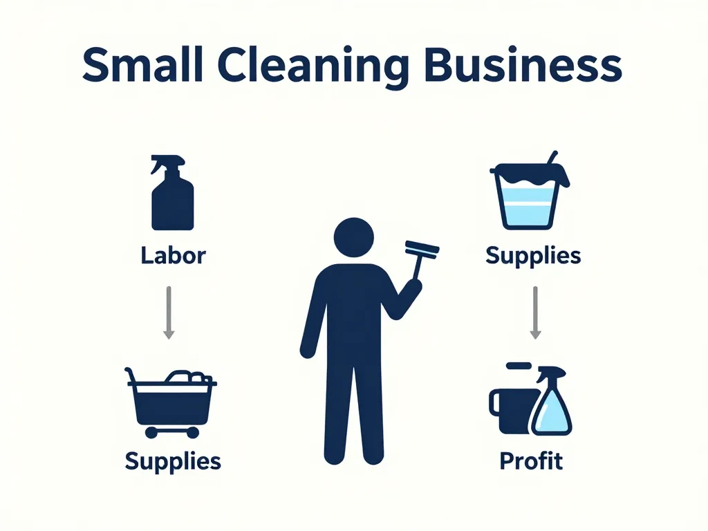 concept facteurs auto-entrepreneur nettoyage tarif