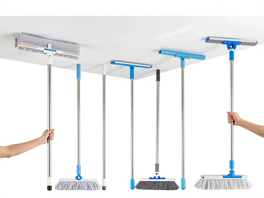 différents balais telescopiques plafond comparaison