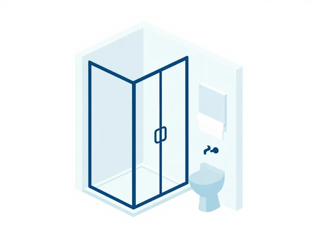 options emplacement cabine de douche 80x80