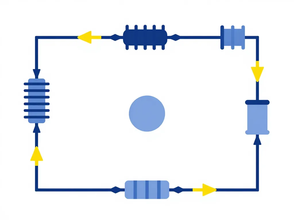 diagramme concept circuit electronique fonctionnement