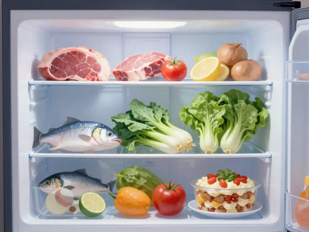 congelateur couché combien de temps durée conservation aliments