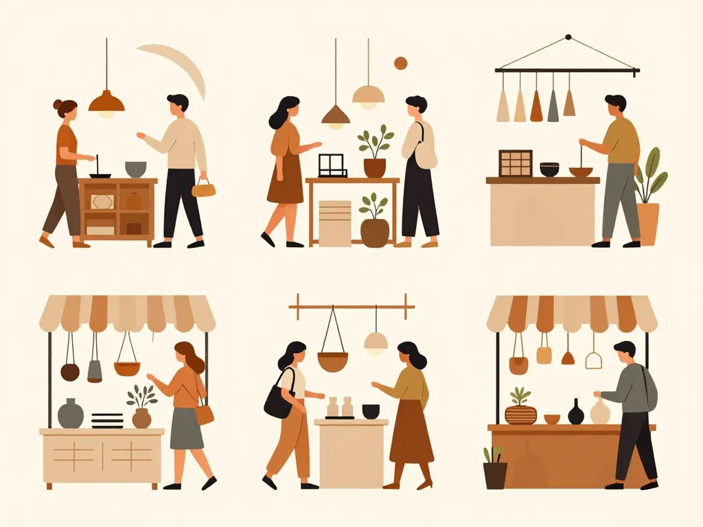 Expériences shopping boutique deco montpellier