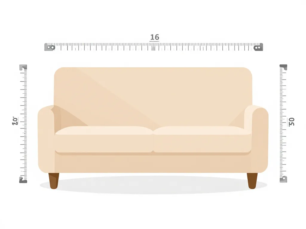 mesure housse pour canapé 2 places avec accoudoirs