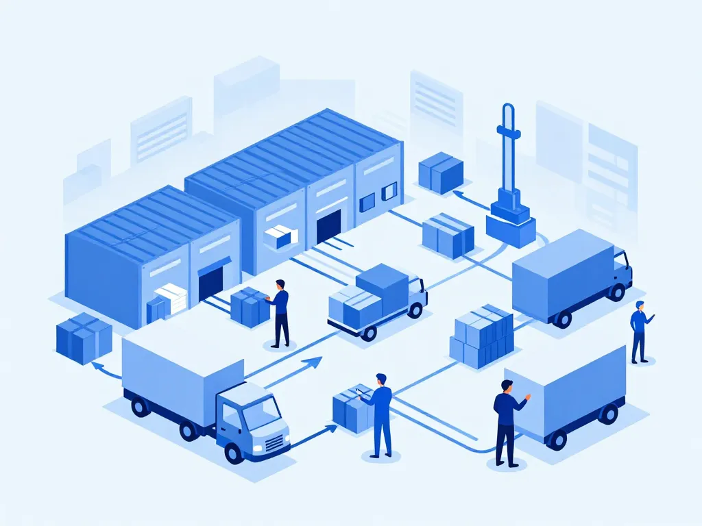 vue générale logista saint nazaire