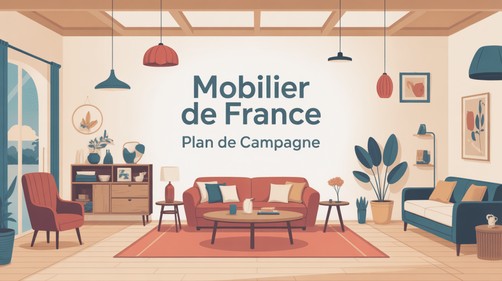 mobilier de france plan de campagne illustration ameublement milieu haut de gamme