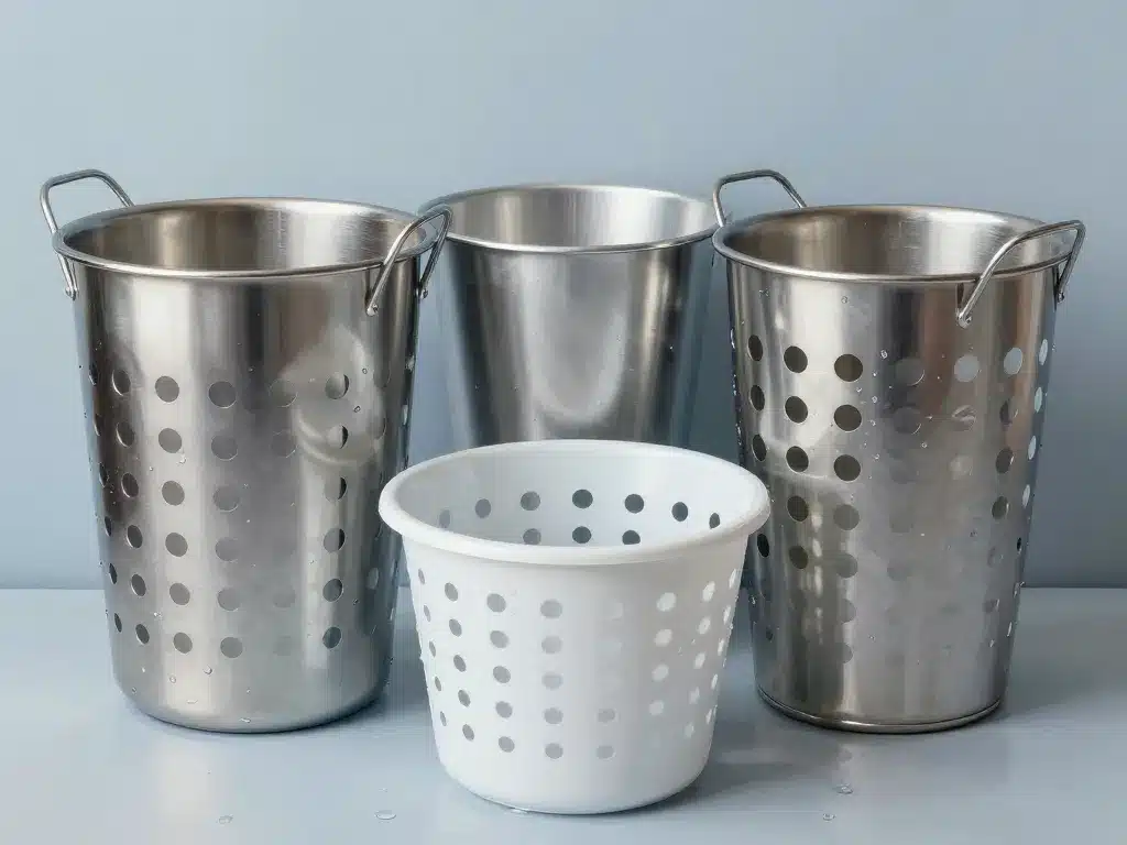 panier douche inox aluminium plastique facile à entretenir