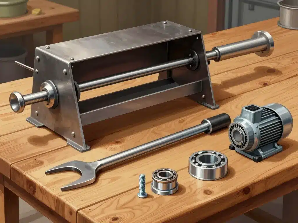 plan pour fabriquer tourne broche mechoui éléments essentiels matériel