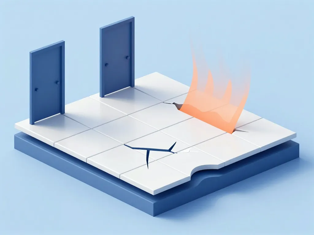 poser du carrelage sur du carrelage inconvénients coupe 3d