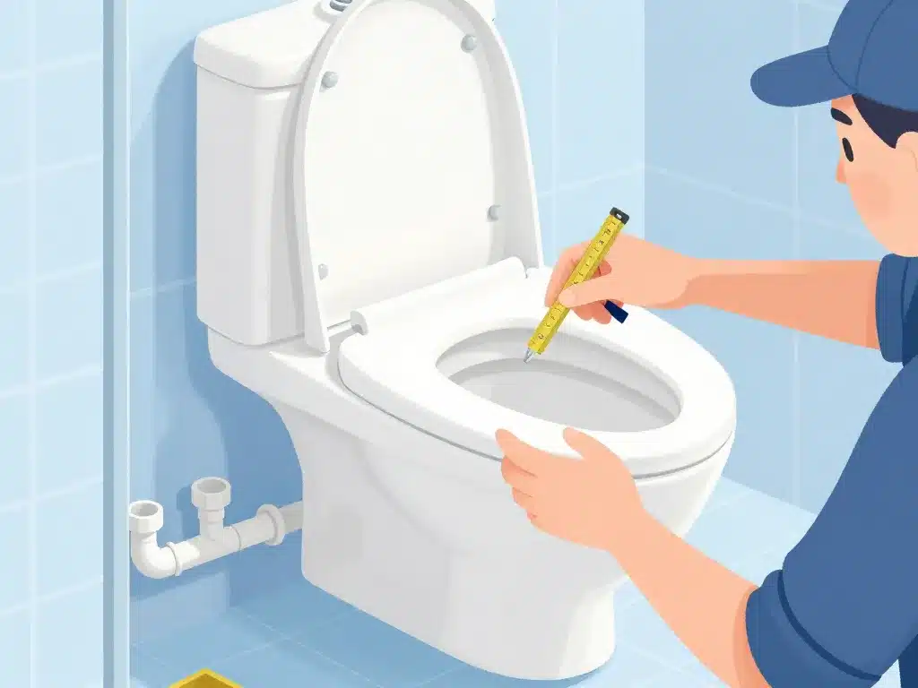 preparation installation bati support WC outils et marquages