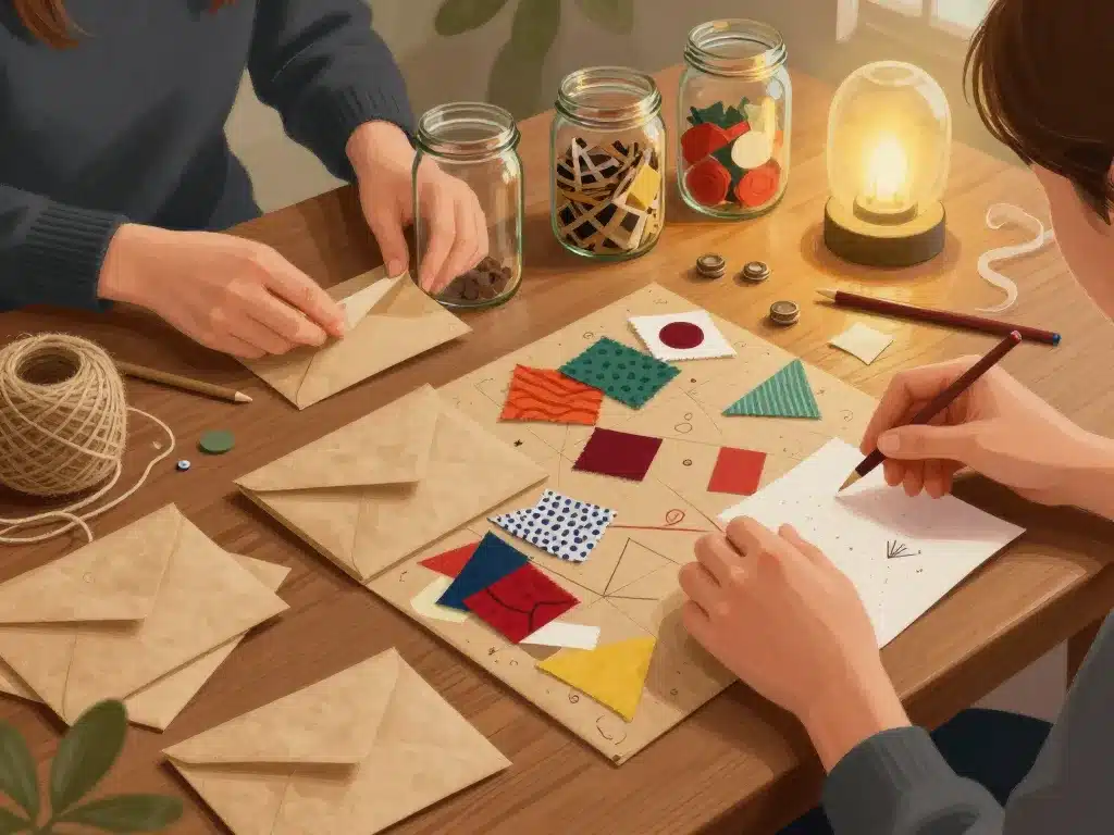 préparer calendrier de l'avent bricolage avec matériel diy