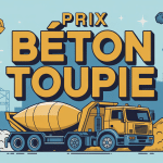 prix beton toupie illustration camion chantier