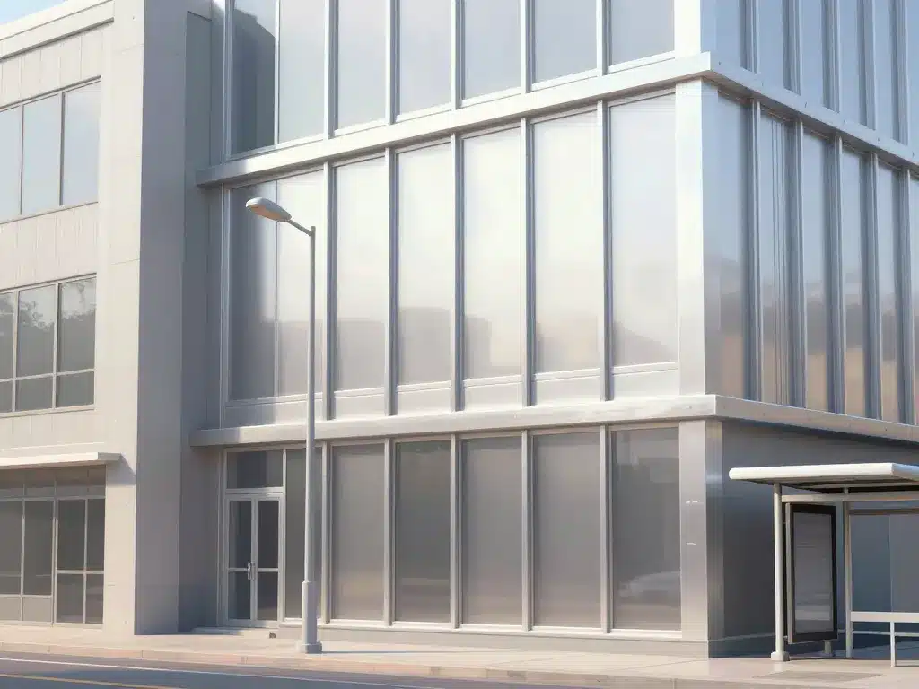 Exemple ral 9006 sur façades fenêtres mobilier urbain