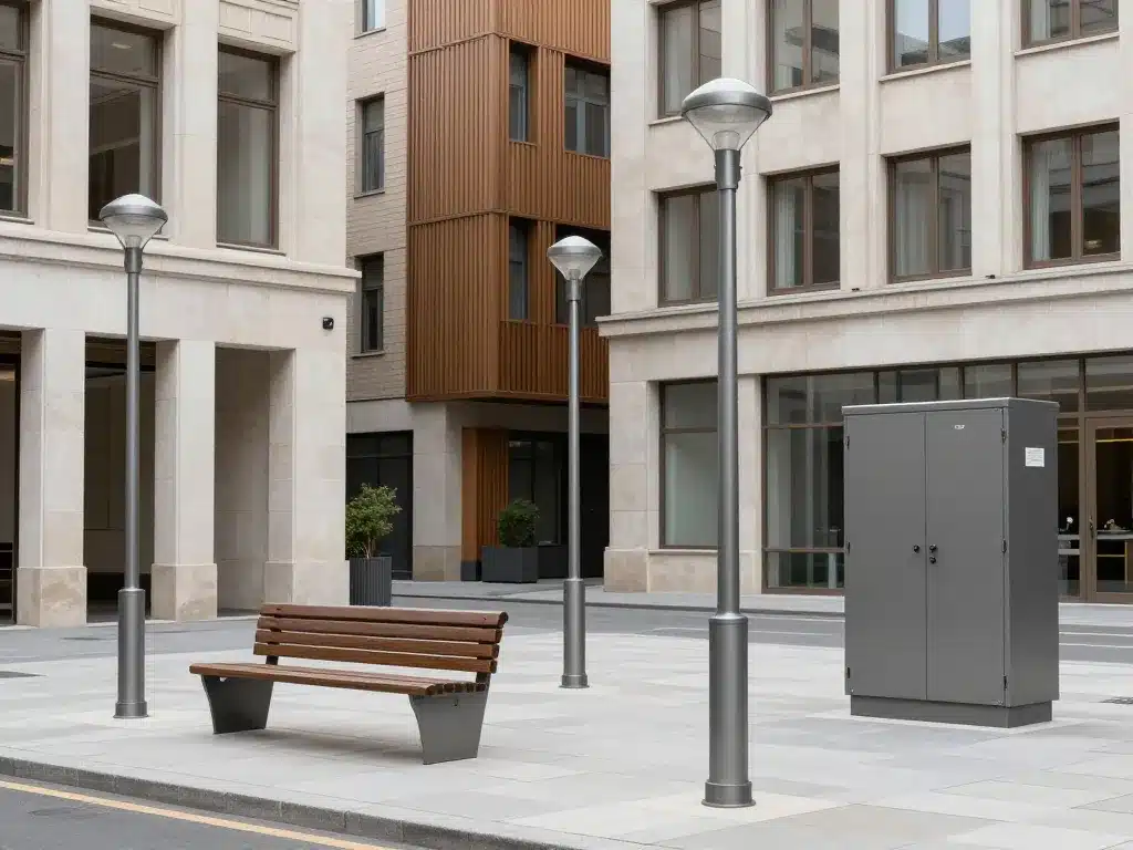 ral colour 9006 exemples objets urbains et techniques