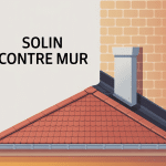 illustration solin contre mur étanchéité toiture