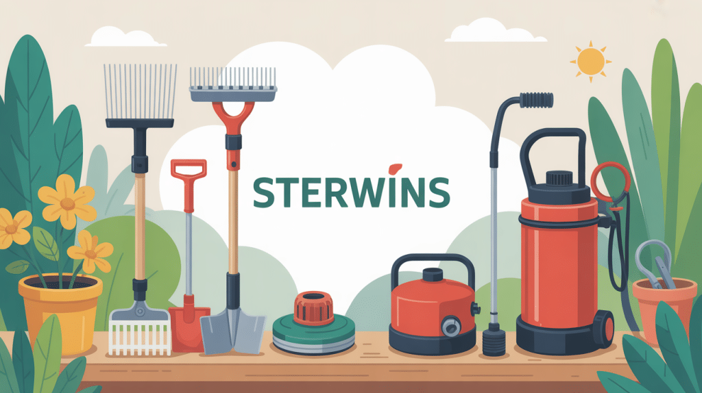 Illustration matériels Sterwins jardin et bricolage