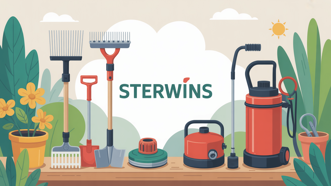 Illustration matériels Sterwins jardin et bricolage