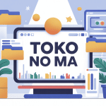 illustration toko no ma espace digital organisé