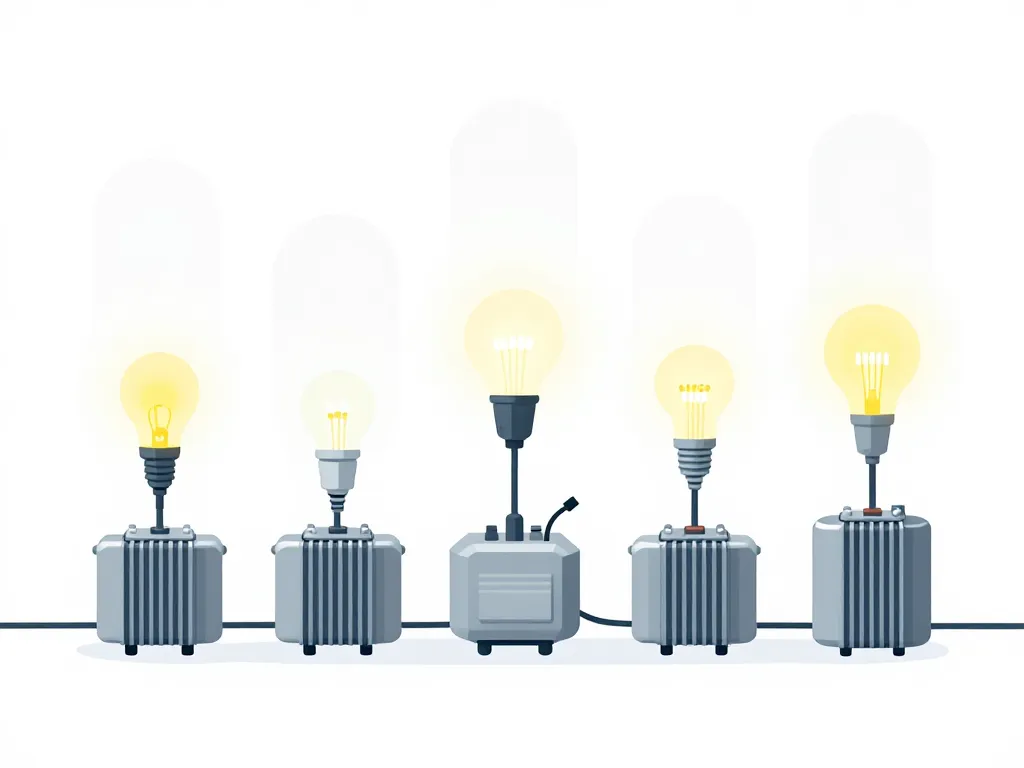 schéma choix transformateur 220v 12v adapté