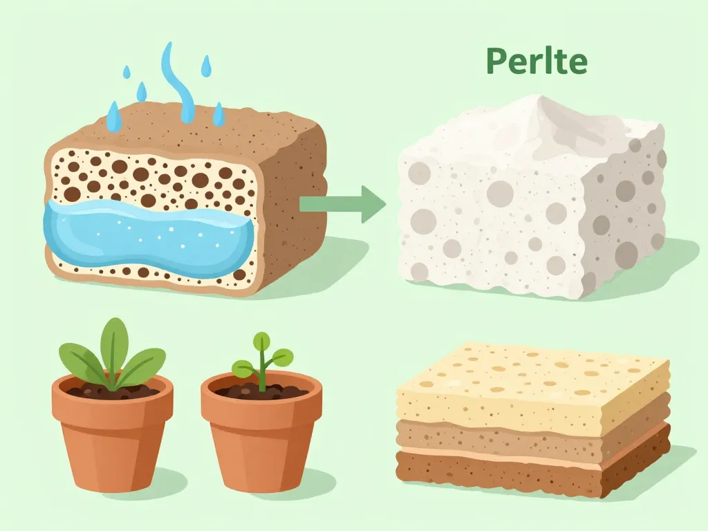 vermiculite perlite propriétés substrat applications