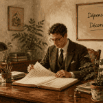 compte comptable decoration scène bureau