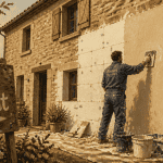 crepi isolant applique sur facade ancienne