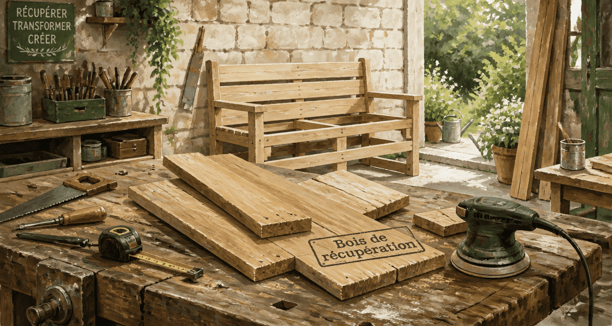 fabriquer meuble palette atelier bois