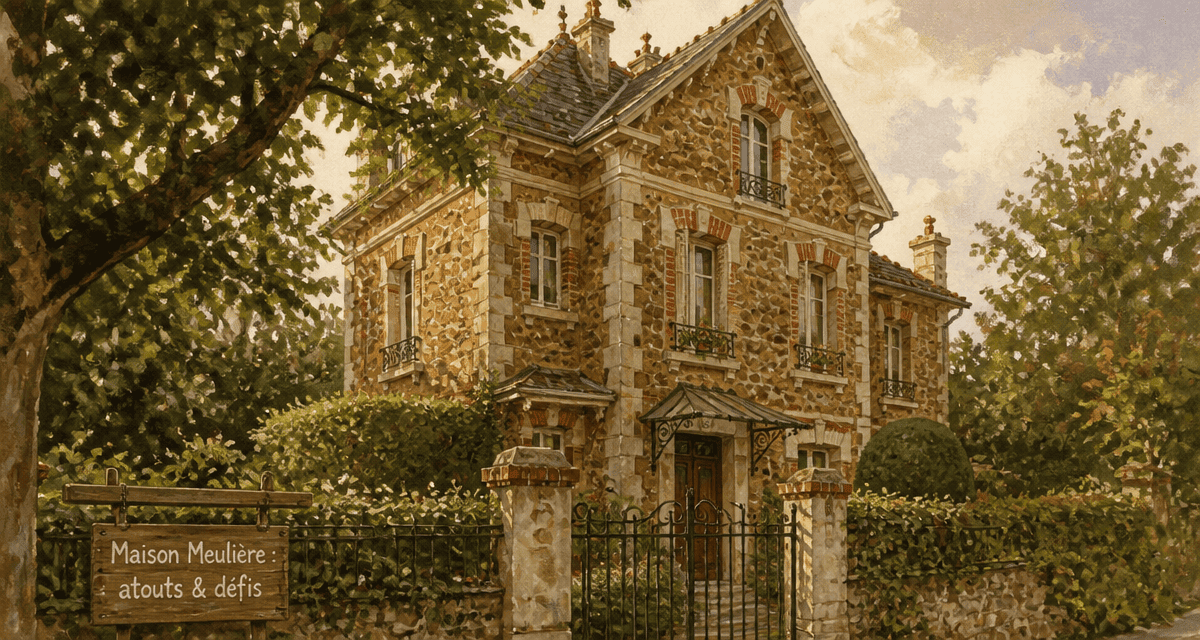 maison meulière avantage inconvénient façade pierre