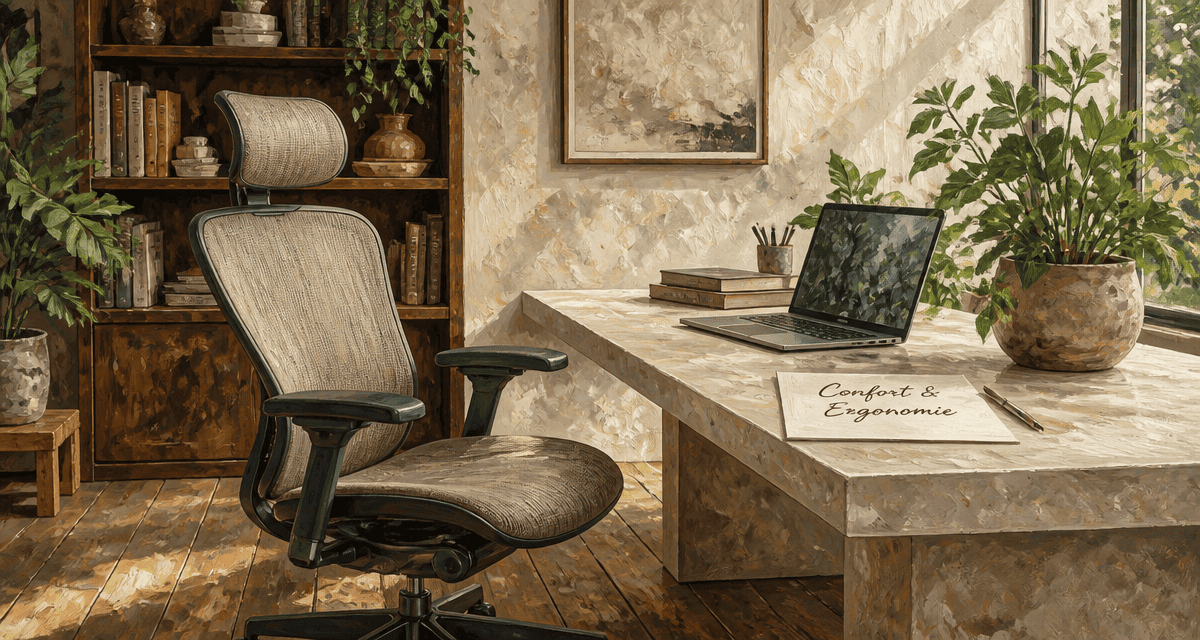 Meilleur chaise ergonomique 2025 dans un bureau moderne