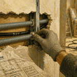 Norme câble sans gaine dans cloison placo sur chantier rénovation