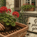 Quand planter geranium sur balcon en mai