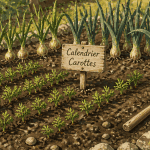 quand semer les carottes en potager familial