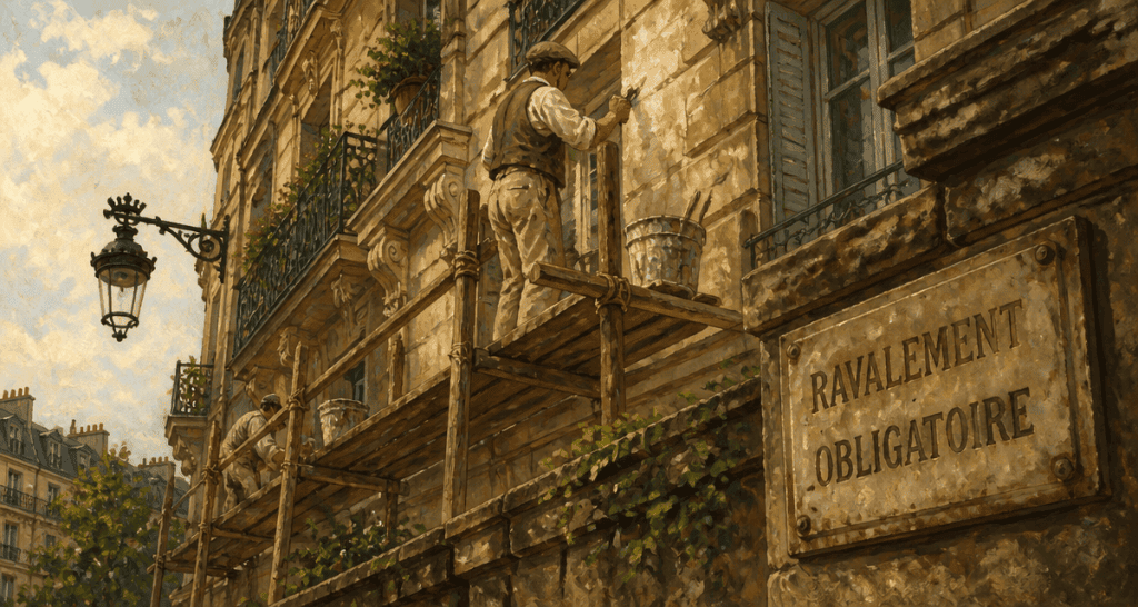 ravalement paris ouvriers façade immeuble