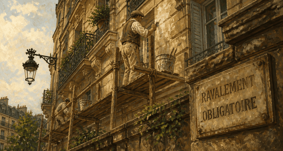 ravalement paris ouvriers façade immeuble