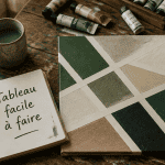 tableau facile à faire sur table d’atelier