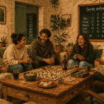 truc à faire entre pote à la maison autour de jeux et snacks
