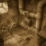 ventilation mecanique sous sol ancienne cave