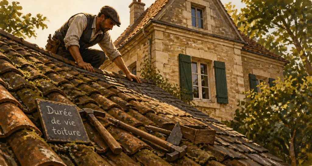 durée de vie toiture artisan couvreur tuiles ardoises