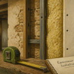 Epaisseur isolation placo vue mur sectionné