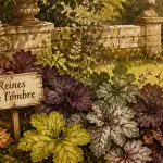 Les plus belles heuchères en massif coloré au jardin