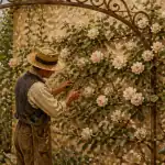 quand et comment tailler les rosiers grimpants sur mur