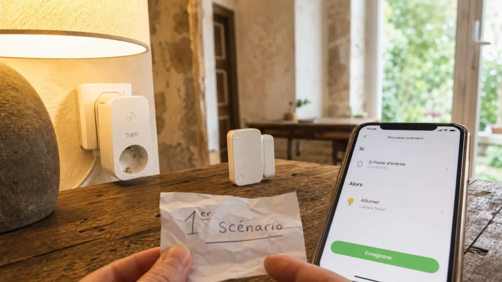 Débuter en domotique : prise et capteur Wi‑Fi, Zigbee, Z‑Wave, Thread/Matter
