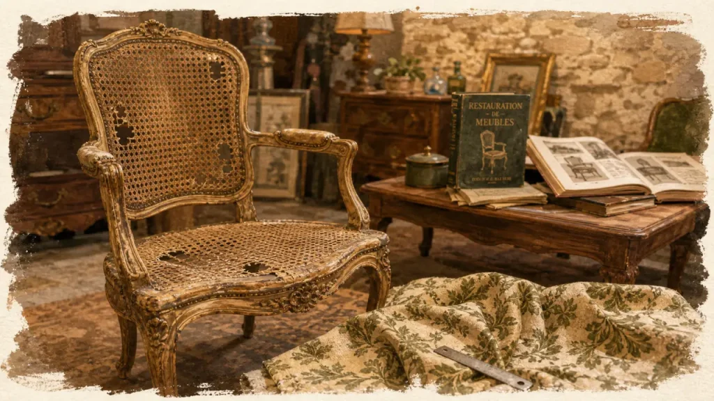 Fauteuil ancien ou reproduction : 5 points pour reconnaître l’authenticité avant d’acheter