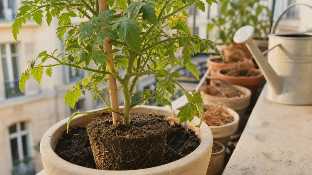 Plant de tomate : 30 litres, mi-mai et variétés à choisir selon l’usage