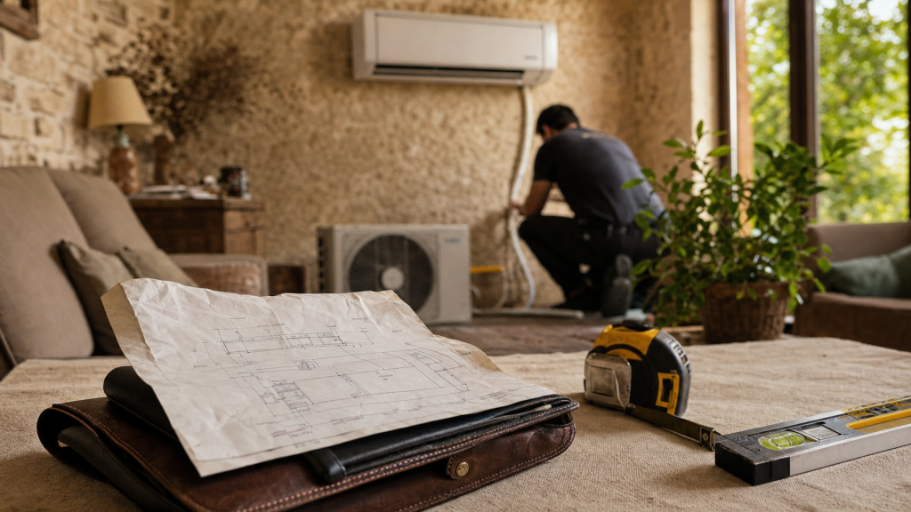 Prix clim réversible 30 m² : devis multisplit ou gainable
