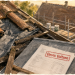 Prix d une toiture 100m2 : devis sur chantier charpente et tuiles