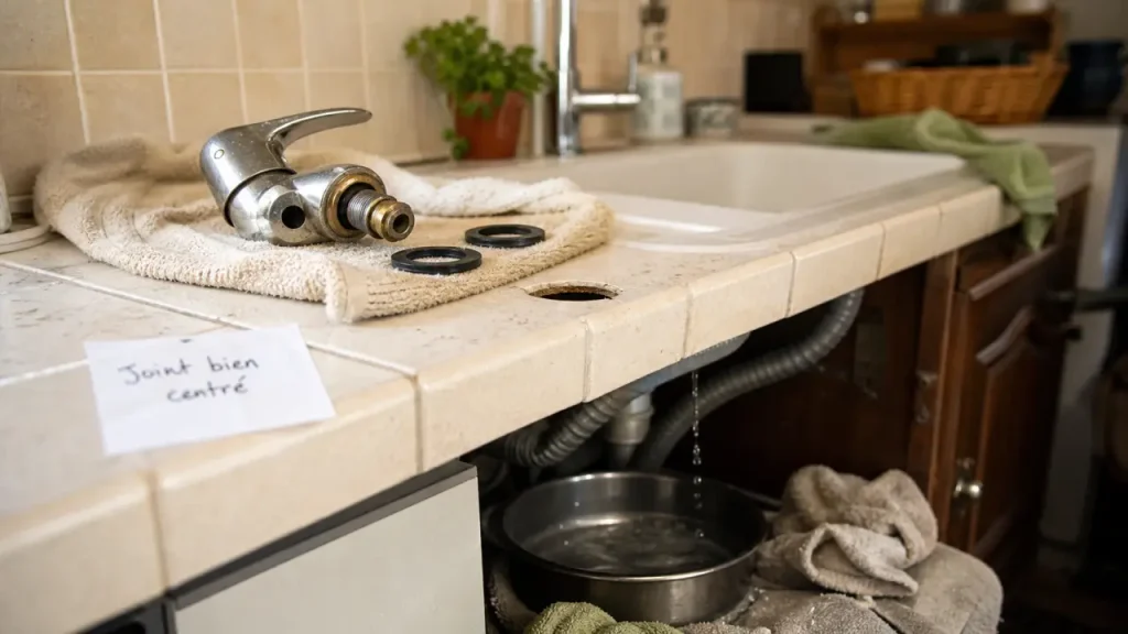 Changer un robinet de cuisine sans fuite, du démontage à la remise en eau