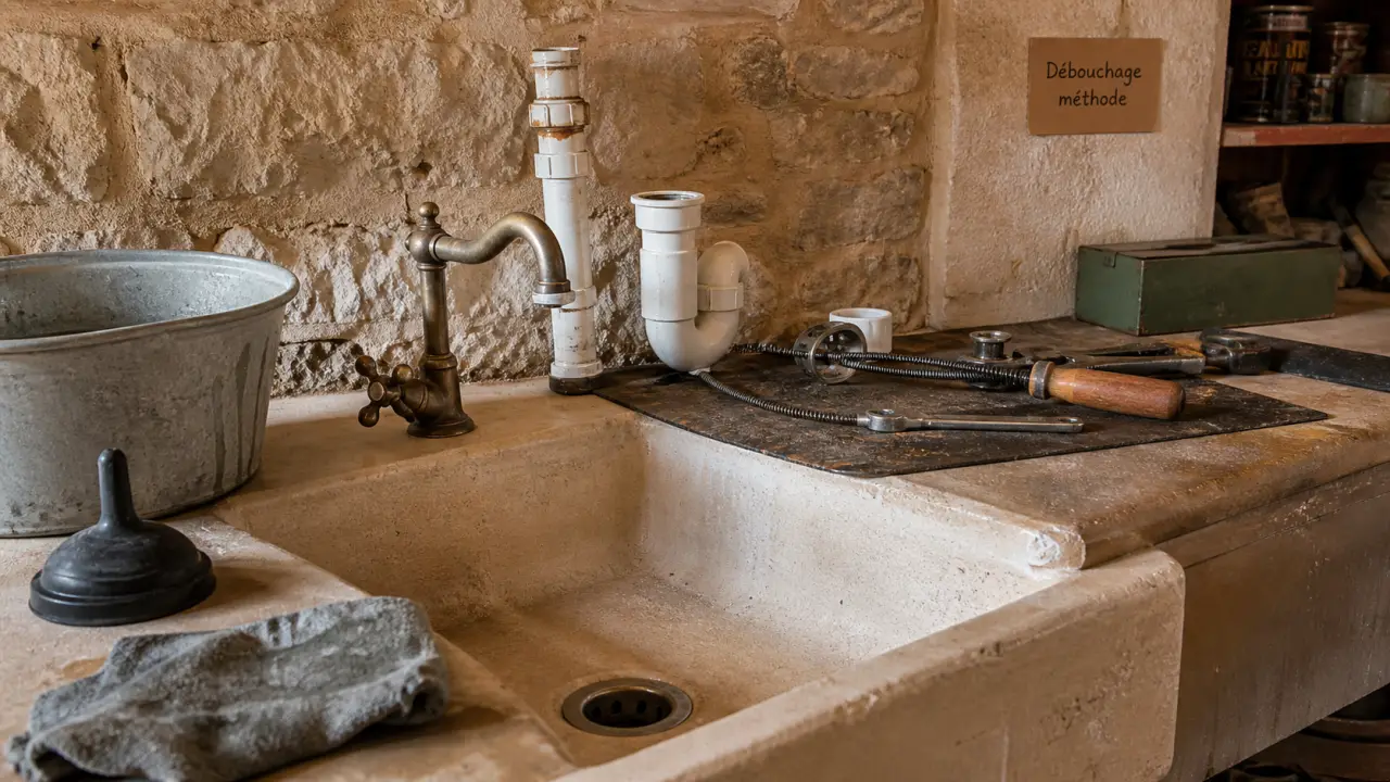 Comment déboucher canalisation : ventouse ou furet pour eau chaude