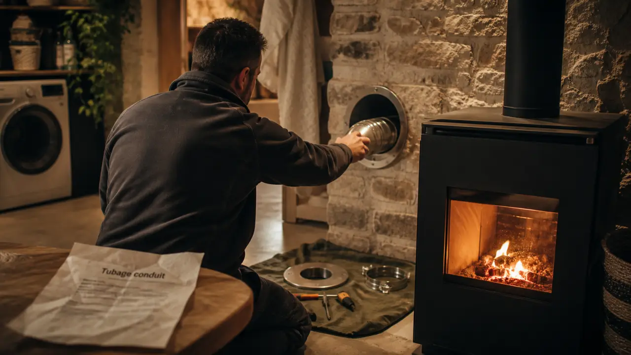 Poele a bois tubage inox : diamètre et erreurs à éviter