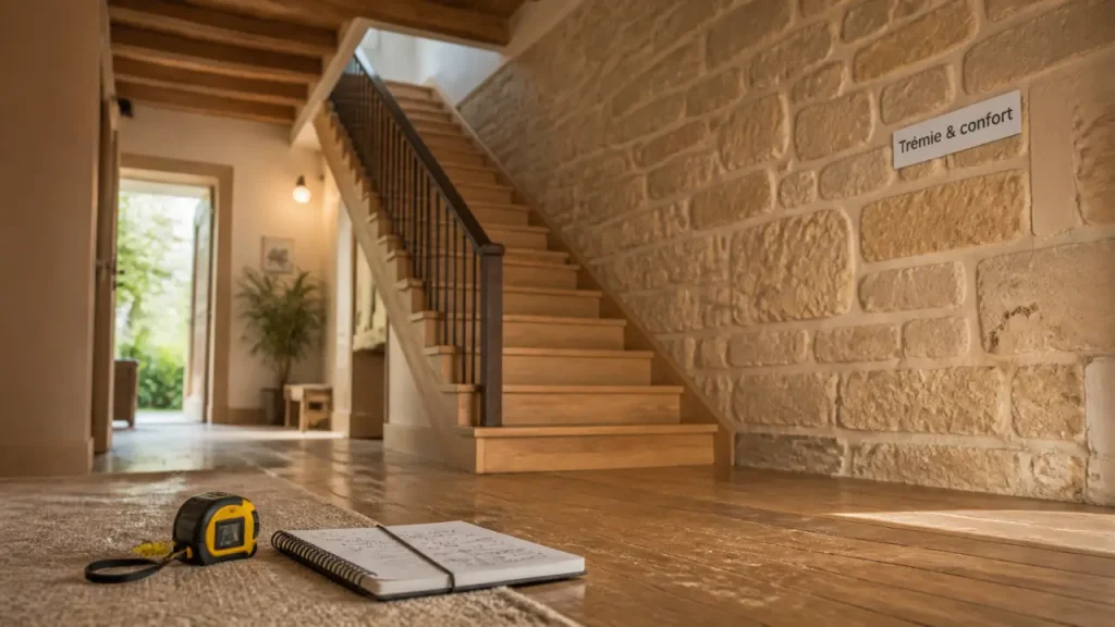 Type d’escalier : droit, tournant ou colimaçon, le bon choix selon votre trémie